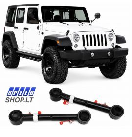 JEEP WRANGLER JK JKS priekiniam stabilizatoriui iš nerūdijančio plieno, 2/5–6/0 colių aukščio reguliavimo, greitesnio atskyrimo sistema